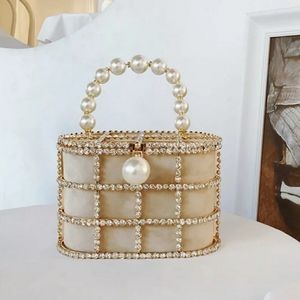 Pearl Top Handle Bag